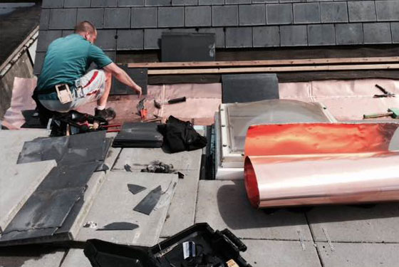 Copper Roofing Repair Dublin
